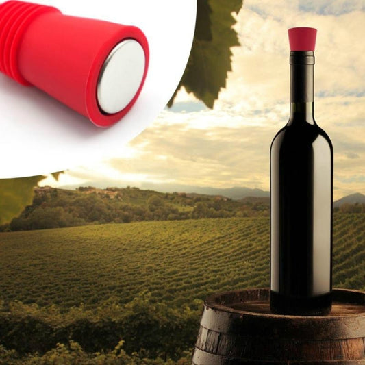 Food Grade Silicone Wine Stopper Creative Preservation Bottle Stopper