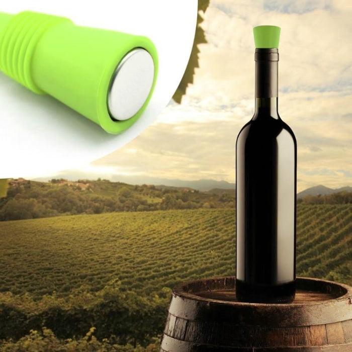 Food Grade Silicone Wine Stopper Creative Preservation Bottle Stopper