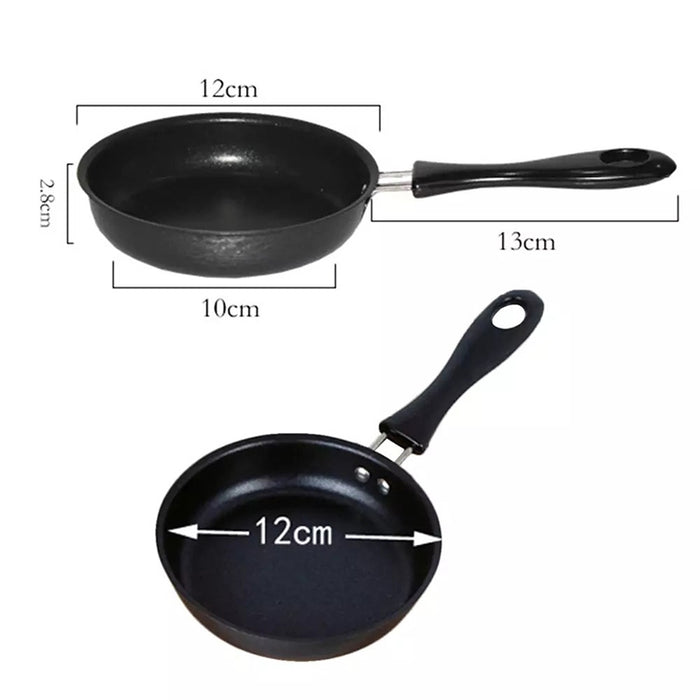 Mini Egg Frying Panpure Non-Stick  Flat Bottom Pan Multicooker