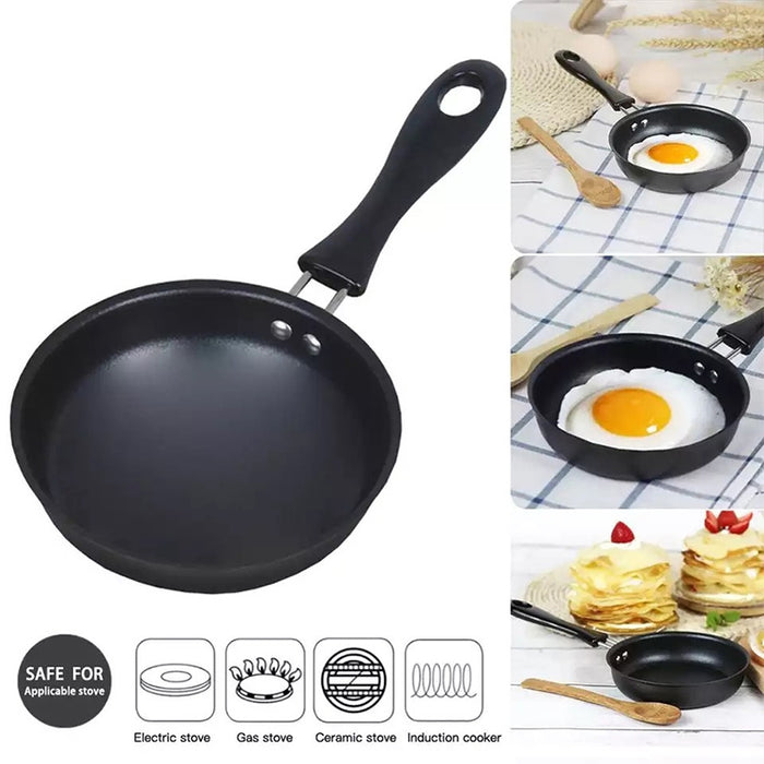 Mini Egg Frying Panpure Non-Stick  Flat Bottom Pan Multicooker