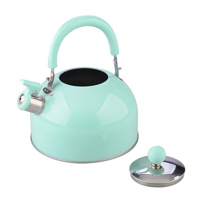 Non Magnetic Thick Stainless Steel Whistle Kettle Dome Whistle Kettle