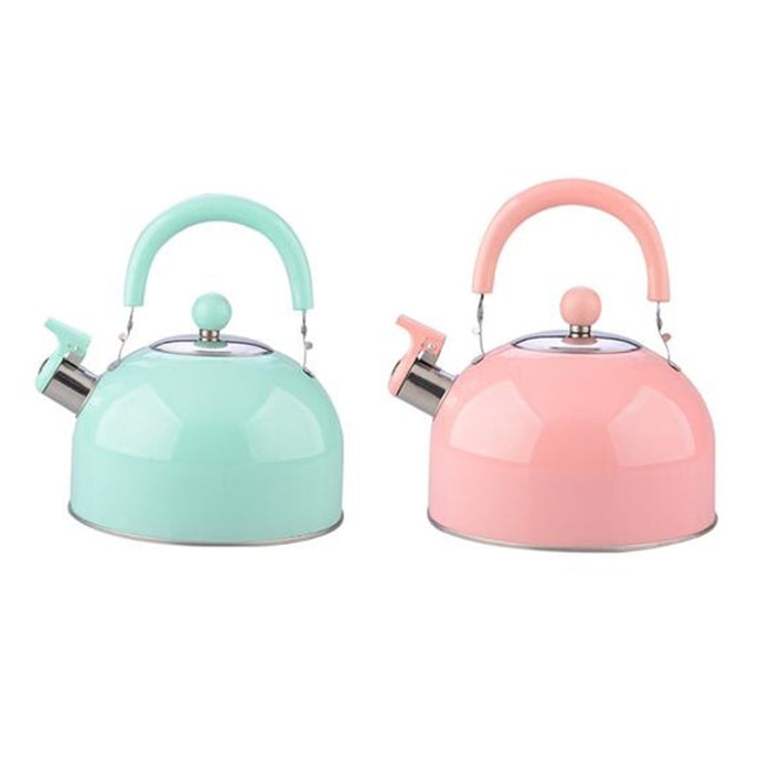 Non Magnetic Thick Stainless Steel Whistle Kettle Dome Whistle Kettle