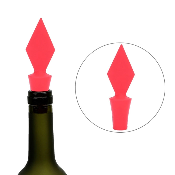 Silicone Wine Stopper Poker Series Wine Stopper