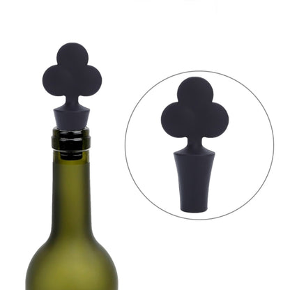 Silicone Wine Stopper Poker Series Wine Stopper