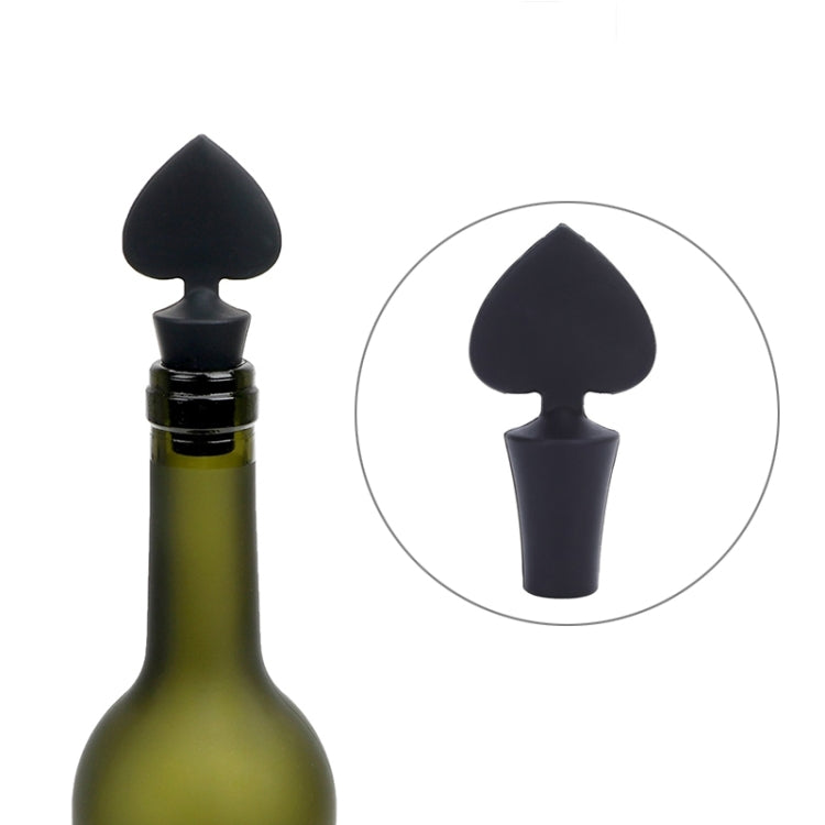 Silicone Wine Stopper Poker Series Wine Stopper