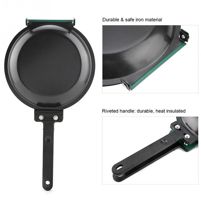 Double Side Non-stick Ceramic Coating Frying Pan Pancake Maker Kitchen Cookware