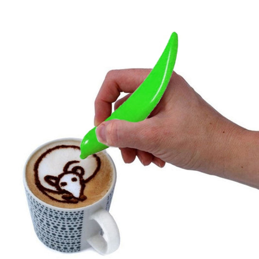 New Electric Latte Art Pen For Coffee Cake Pen For Spice Cake Decorating Pen Coffee Carving Pen Baking Pastry Tools