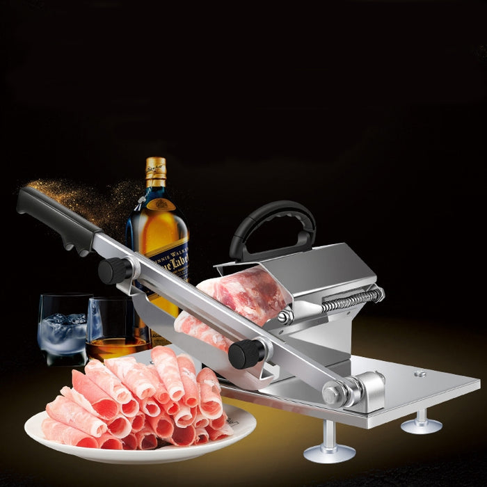 Alloy Stainless Steel Household Manual Thickness Adjustable Meat Vegetables Slicer Meat Slicing Machine