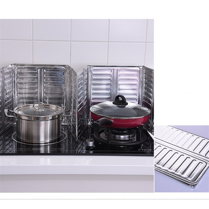 Kitchen Oil Proof Cooktop Oil Shield Creative Kitchen Splash Proof Hot Oil Proof Plate