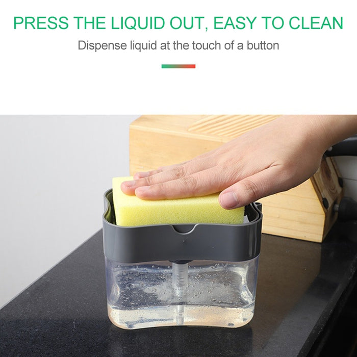 Press Soap Dispenser Kitchen Detergent Wash Presser