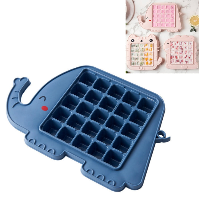 Creative Cute Cartoon Animal Shape Ice Grid Summer Homemade Children DIY Juice Popsicle Mold