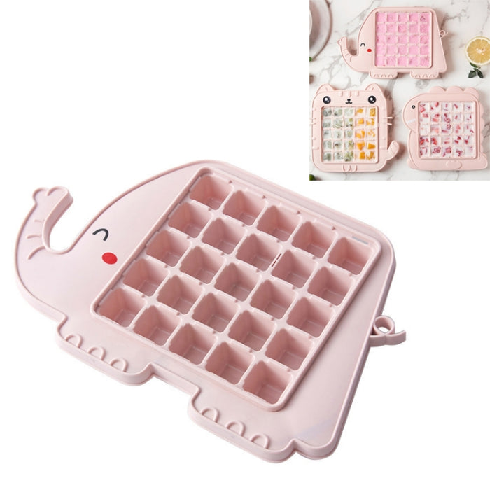 Creative Cute Cartoon Animal Shape Ice Grid Summer Homemade Children DIY Juice Popsicle Mold