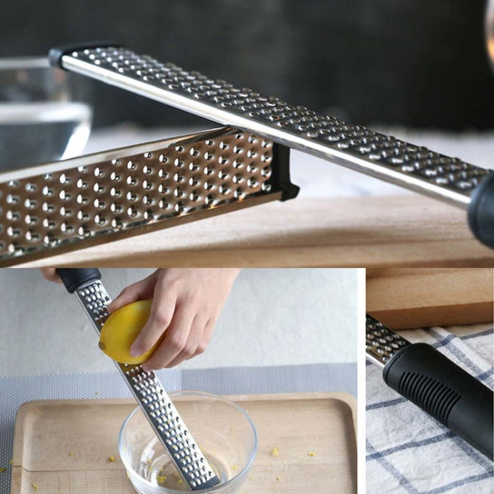 Portable Rectangle Stainless Steel Cheese Grater Tools Chocolate Lemon Fruit Peeler