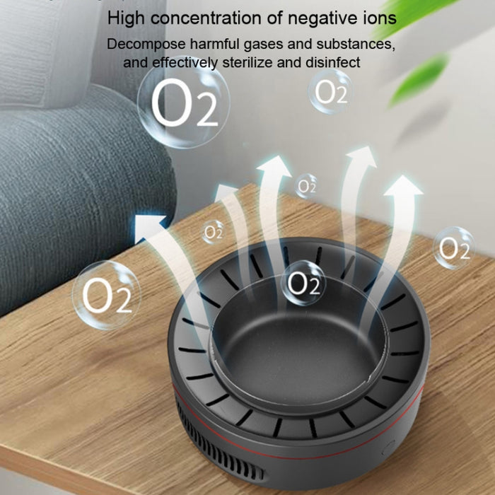 Multifunctional Ashtray Negative Ion Intelligent Air Purifier PM2.5 Home Car Smart Air Freshener Air Cleaner