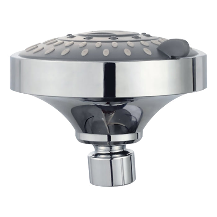 Pressurized Water-saving Chrome-plated Hand-held Bathroom with Adjustable Shower Head