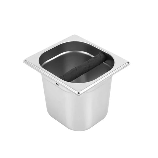 Stainless Steel Coffee Grounds Bucket Coffee Box