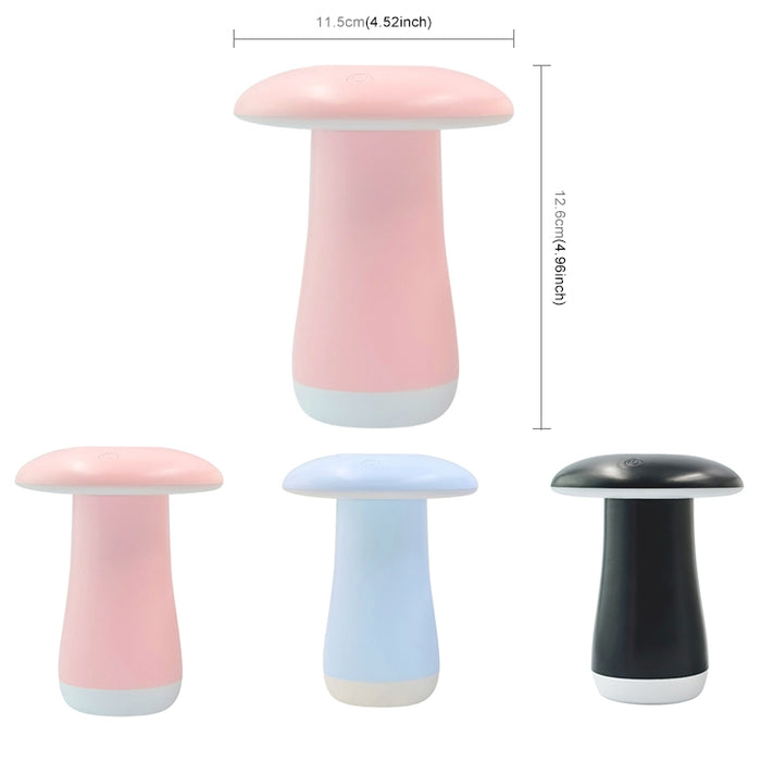 Mushroom Aromatherapy Night Light Bedroom Bedside Sleep Air Humidifier Sleep Aid Lamp Automatic Alcohol Sprayer