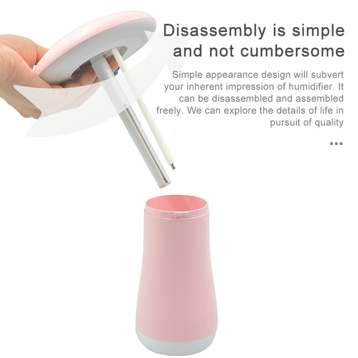 Mushroom Aromatherapy Night Light Bedroom Bedside Sleep Air Humidifier Sleep Aid Lamp Automatic Alcohol Sprayer