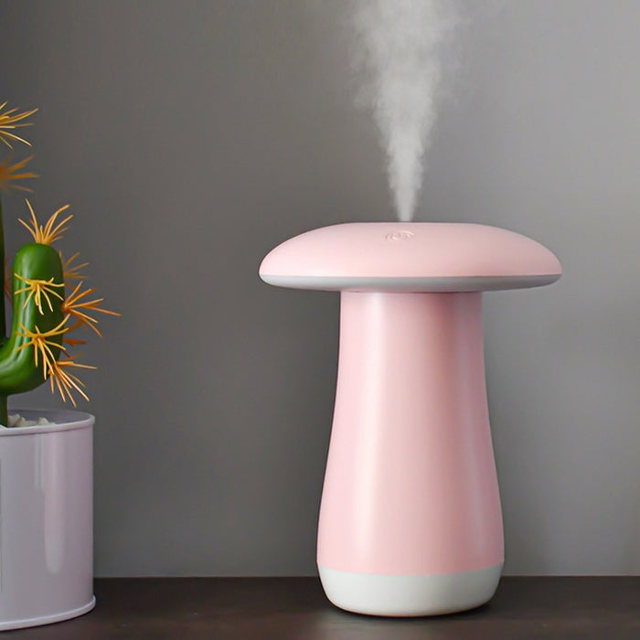 Mushroom Aromatherapy Night Light Bedroom Bedside Sleep Air Humidifier Sleep Aid Lamp Automatic Alcohol Sprayer