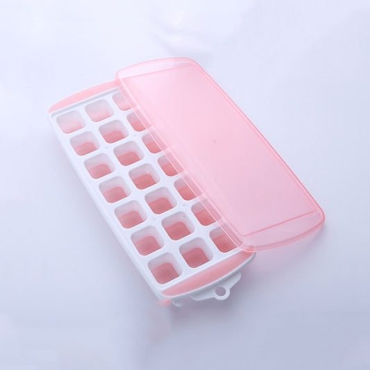 Summer 21 Grid Cool Home-made Ice Cube Ice Box Mould with Lid