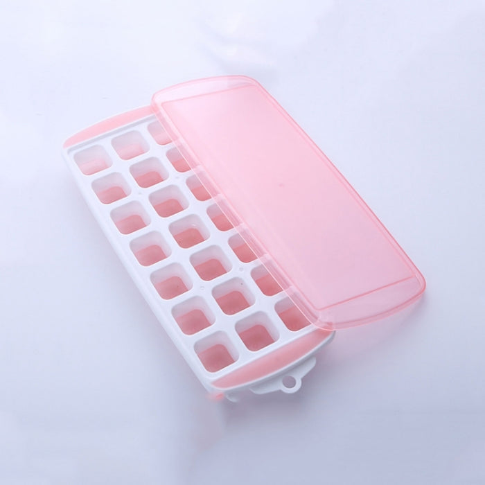 Summer 21 Grid Cool Home-made Ice Cube Ice Box Mould with Lid