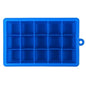 15 Grids DIY Big Ice Cube Mold Square Shape Silicone Ice Tray Fruit Ice Cream Maker