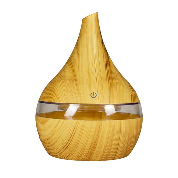 300ml USB Electric Aroma Air Diffuser Wood Ultrasonic Air Humidifier Essential Oil Aromatherapy Cool Mist Maker