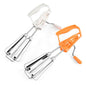 Double Rotation Hand Whisk Egg Beater Stainless Steel Kitchen Blender, Random Color Delivery