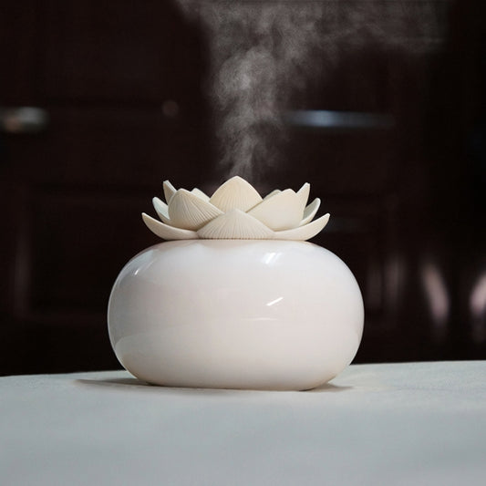 Lotus Ceramic Nano Spray Hydrating Aroma Humidifier Air Purifier