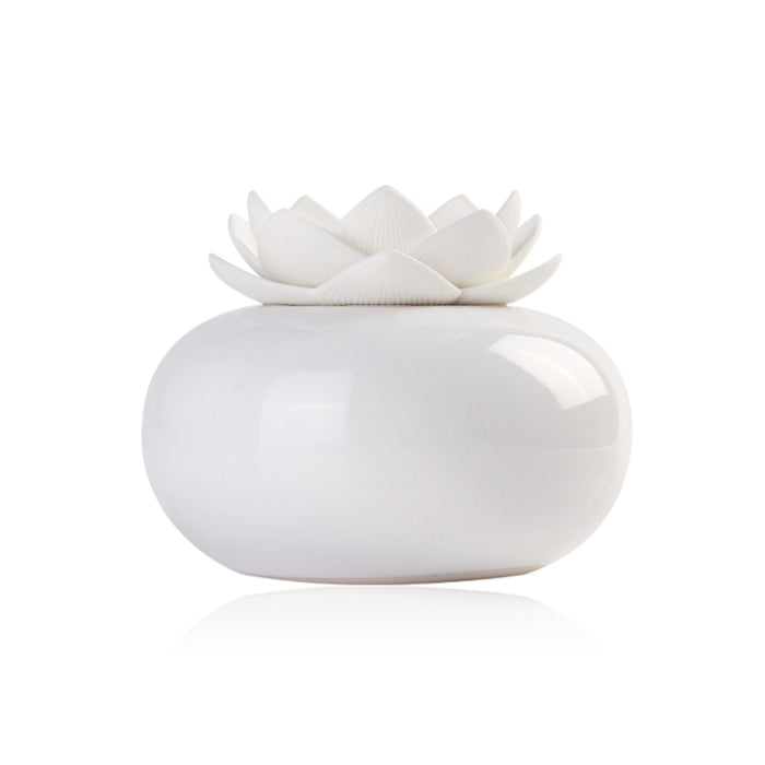 Lotus Ceramic Nano Spray Hydrating Aroma Humidifier Air Purifier