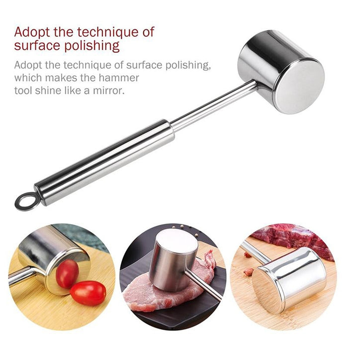 Thick 304 Stainless Steel Meat Hammer