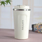 Smart Version Double Stainless steel 304 Coffee Mug Car Thermos Mug Travel Thermo Cup, 380ml Green, 380ml Blue, 380ml Pink, 380ml White, 380ml Black, 510ml White, 510ml Black, 510ml Green, 510ml Blue, 510ml Pink