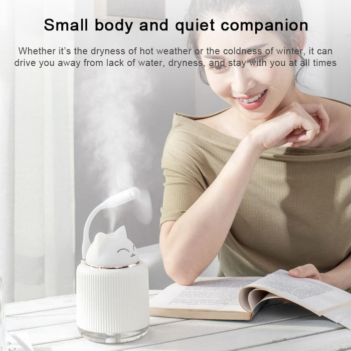 Light Pet Humidifier USB Night Light Home Bedside Lamp Sleep Mute Energy-saving Lamp