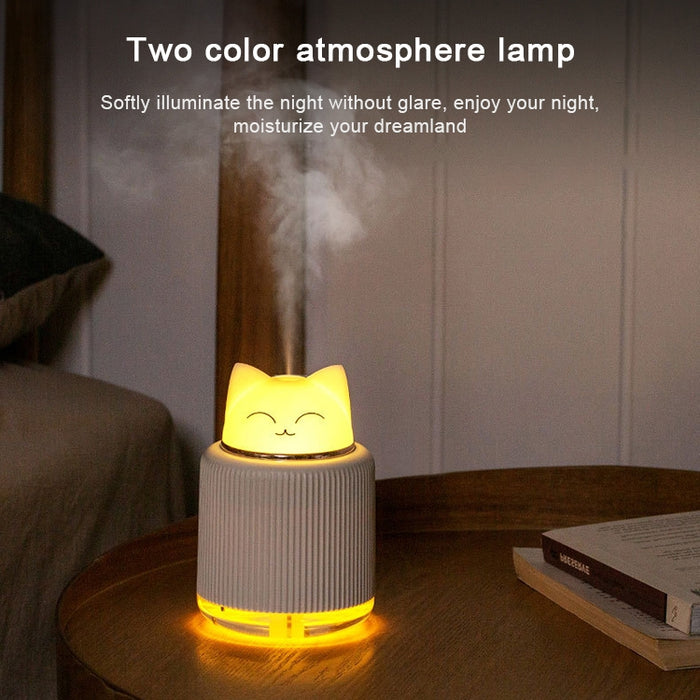 Light Pet Humidifier USB Night Light Home Bedside Lamp Sleep Mute Energy-saving Lamp