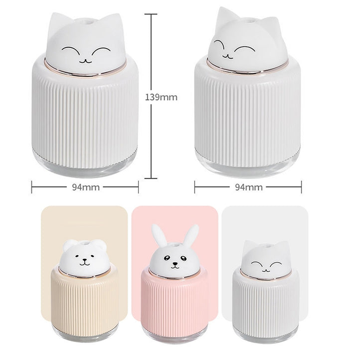 Light Pet Humidifier USB Night Light Home Bedside Lamp Sleep Mute Energy-saving Lamp