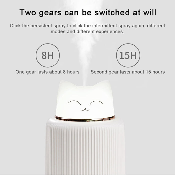 Light Pet Humidifier USB Night Light Home Bedside Lamp Sleep Mute Energy-saving Lamp