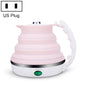 Portable Folding Silicone Intelligent Constant Temperature Travel Camping Electric Kettle, US Plug, EU Plug