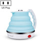 Portable Folding Silicone Intelligent Constant Temperature Travel Camping Electric Kettle, US Plug, EU Plug