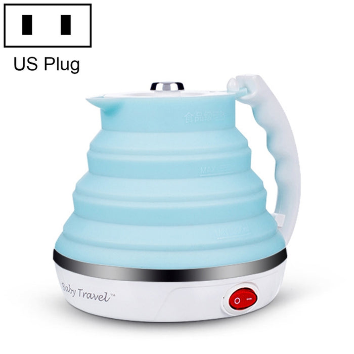 Portable Folding Silicone Intelligent Constant Temperature Travel Camping Electric Kettle