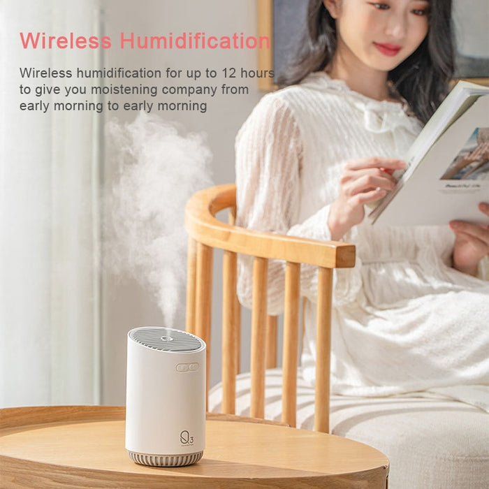 Wireless Q3  Humidifier Mini USB Charging Portable Air Purifier