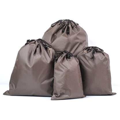 4 in 1 Portable Nylon Waterproof Travel Storage Bag Drawstring Beam Pocket Clothing Storage Bag, 20cmx30cm, 27cmx34cm, 34cmx39cm, 46cmx57cm