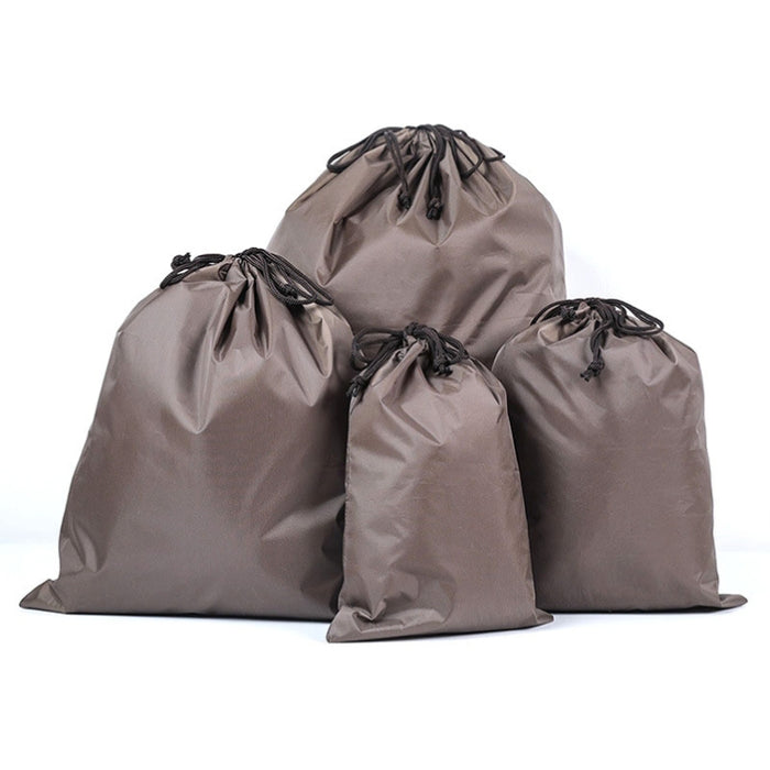 4 in 1 Portable Nylon Waterproof Travel Storage Bag Drawstring Beam Pocket Clothing Storage Bag