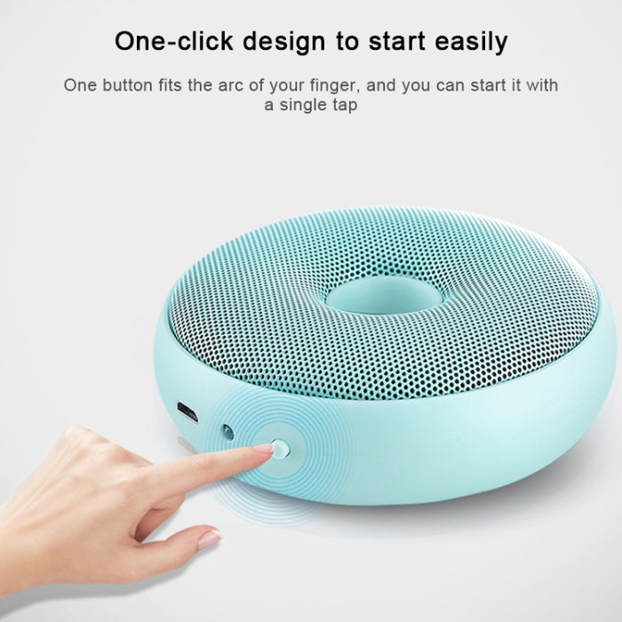 Portable Donut Electric Air Purifier Home Car Anion Ozone Deodorizer