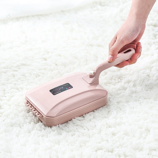 Handheld Carpet Sweeper Brush Sofa Bed Pet Hair Debris Crumb Dirt Fur Cleaner Roller Cleaning Tools, Random Color Delivery