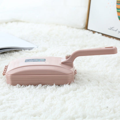 Handheld Carpet Sweeper Brush Sofa Bed Pet Hair Debris Crumb Dirt Fur Cleaner Roller Cleaning Tools, Random Color Delivery, Two-row Brush, Three-row Brush