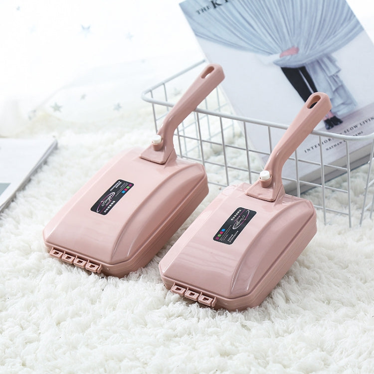 Handheld Carpet Sweeper Brush Sofa Bed Pet Hair Debris Crumb Dirt Fur Cleaner Roller Cleaning Tools, Random Color Delivery