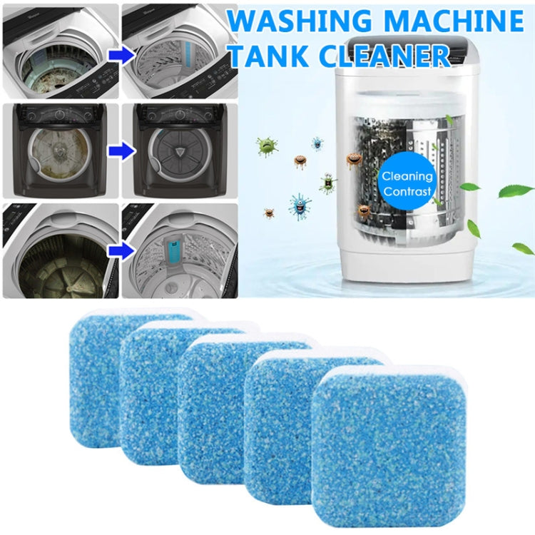 30 PCS  Bathroom Accessories Set Washing Machine Cleaning Detergent Effervescent Tablet Washer Cleaner