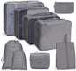 Travel Storage Bag Set Folding Storage Bag, 8 In 1 Toiletry Bag, 9 In 1 Cosmetic Bag, 9 In 1 Toiletry Bag