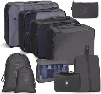 Travel Storage Bag Set Folding Storage Bag, 10 In 1