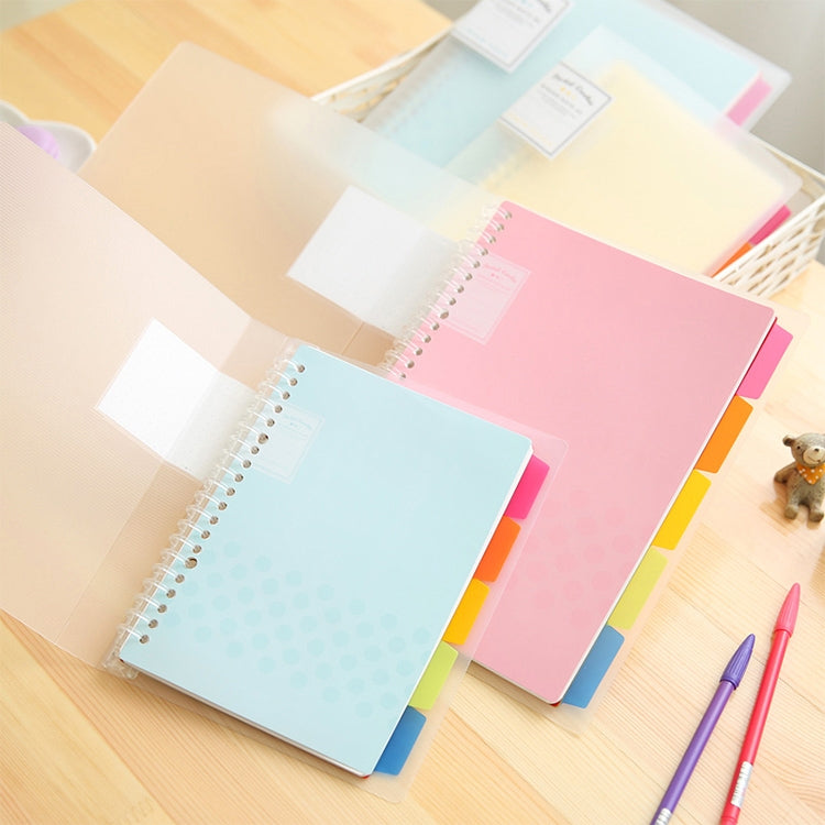 Loose-leaf Notebook Rainbow Cookie Daily Plan Personal Diary Notebook, A5